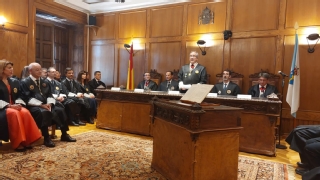 La Sala de vistas durante el acto